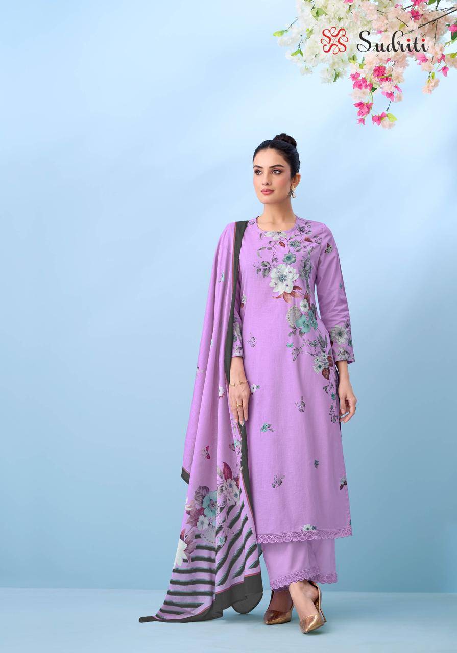 BLOOM THEORY By Sahiba Stylish Beautiful Colourful PURE COTTON LAWN Dresses At Wholesale Price